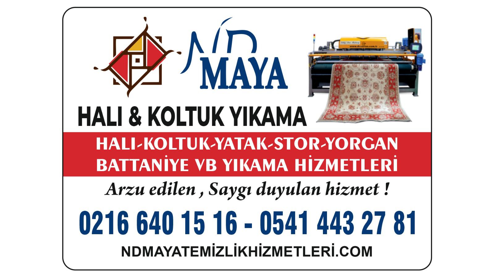 ND Maya Halı Yıkama ve Temizlik Hizmeti